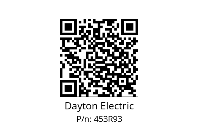   Dayton Electric 453R93