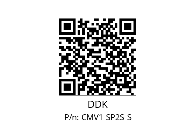   DDK CMV1-SP2S-S