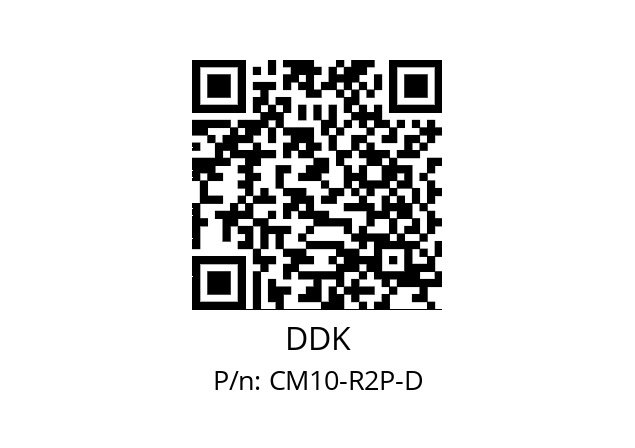   DDK CM10-R2P-D