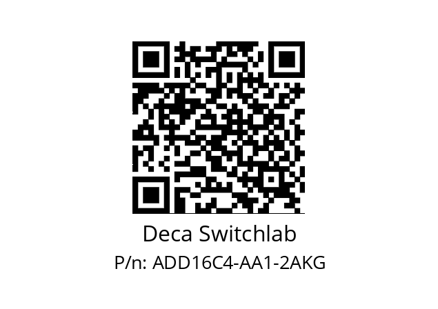   Deca Switchlab ADD16C4-AA1-2AKG