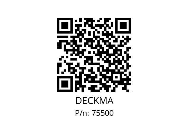   DECKMA 75500