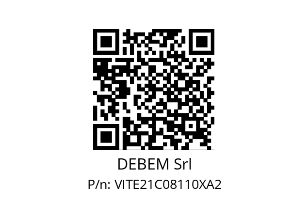   DEBEM Srl VITE21C08110XA2