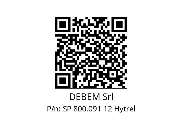   DEBEM Srl SP 800.091 12 Hytrel