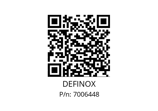   DEFINOX 7006448