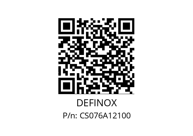   DEFINOX CS076A12100