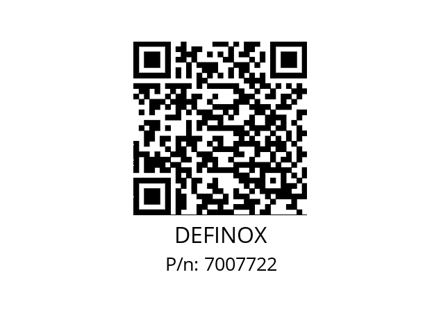   DEFINOX 7007722