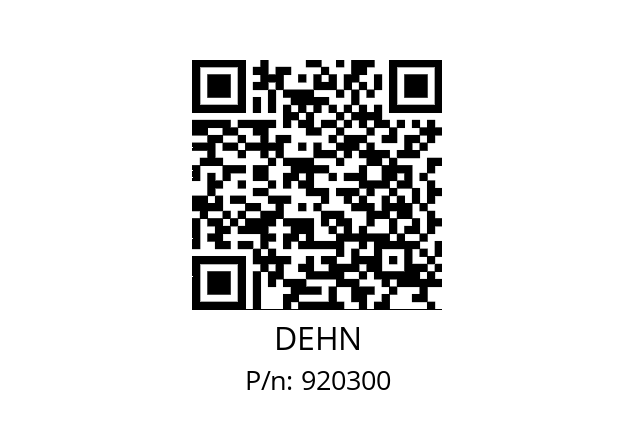   DEHN 920300