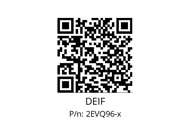   DEIF 2EVQ96-x