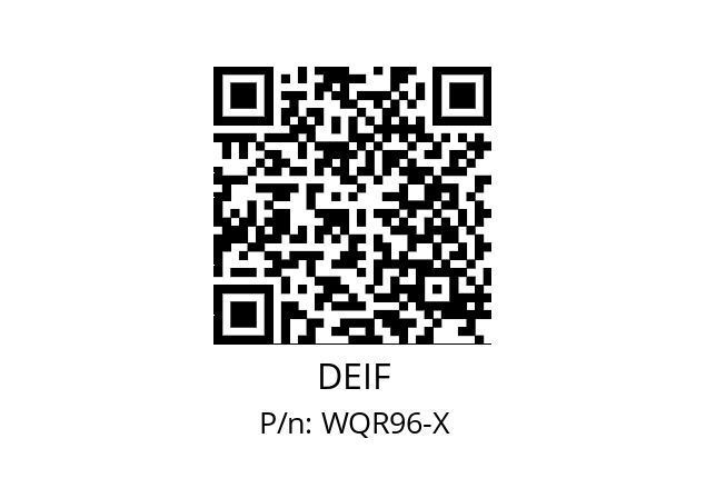   DEIF WQR96-X