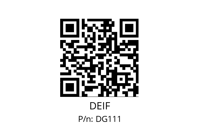   DEIF DG111