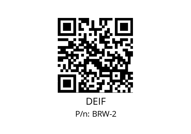   DEIF BRW-2