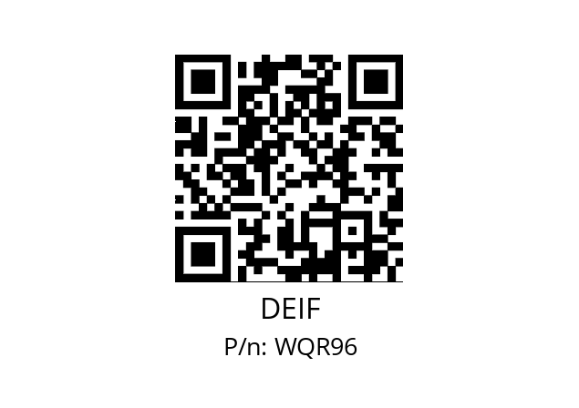   DEIF WQR96