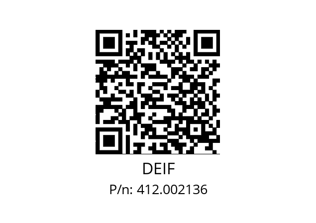   DEIF 412.002136