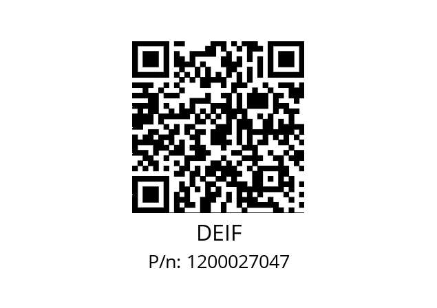   DEIF 1200027047