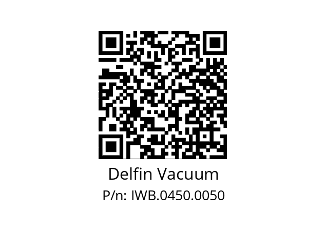  IWB.0450.0050 Delfin Vacuum IWB.0450.0050