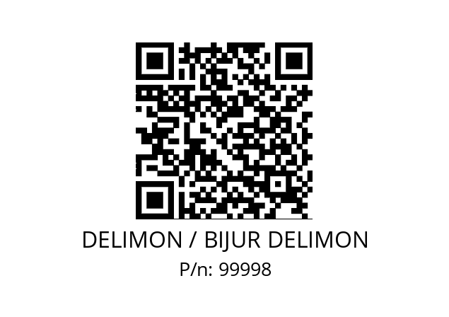   DELIMON / BIJUR DELIMON 99998