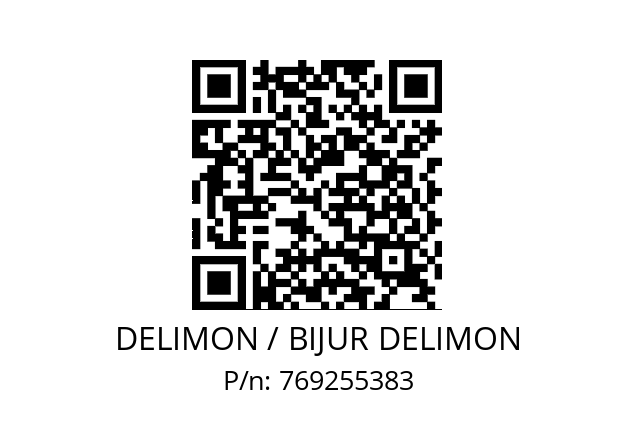   DELIMON / BIJUR DELIMON 769255383