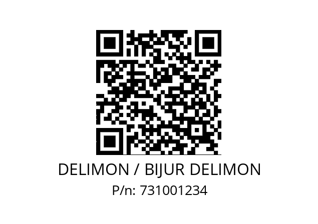   DELIMON / BIJUR DELIMON 731001234