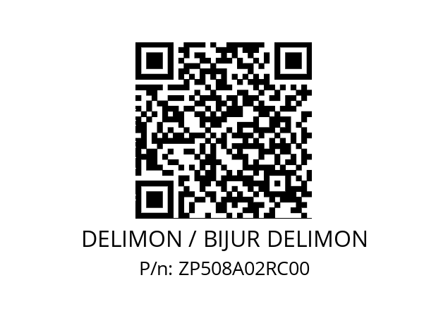   DELIMON / BIJUR DELIMON ZP508A02RC00