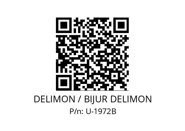   DELIMON / BIJUR DELIMON U-1972B