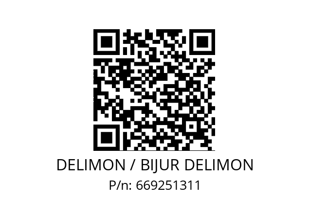   DELIMON / BIJUR DELIMON 669251311