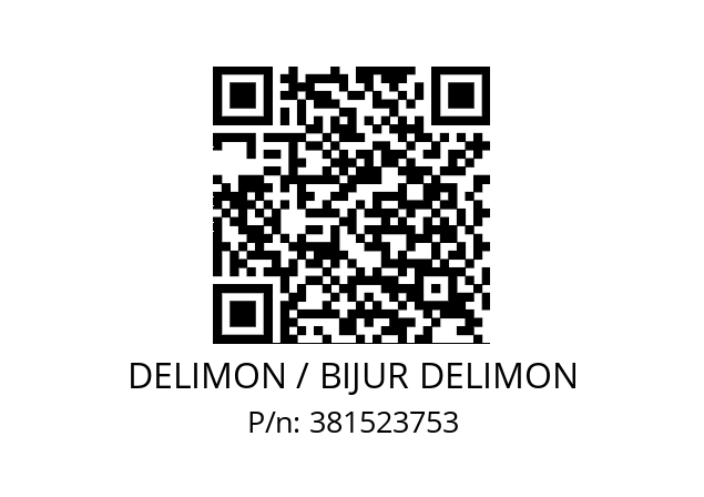   DELIMON / BIJUR DELIMON 381523753