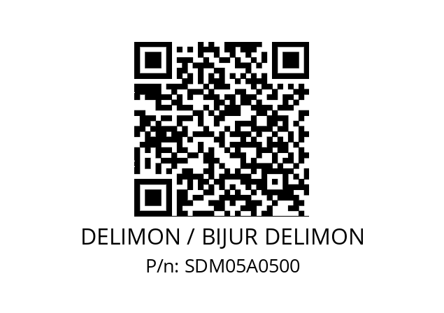   DELIMON / BIJUR DELIMON SDM05A0500