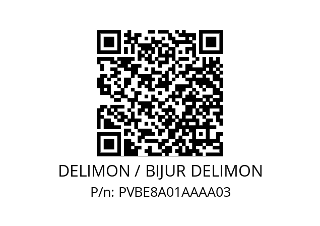   DELIMON / BIJUR DELIMON PVBE8A01AAAA03