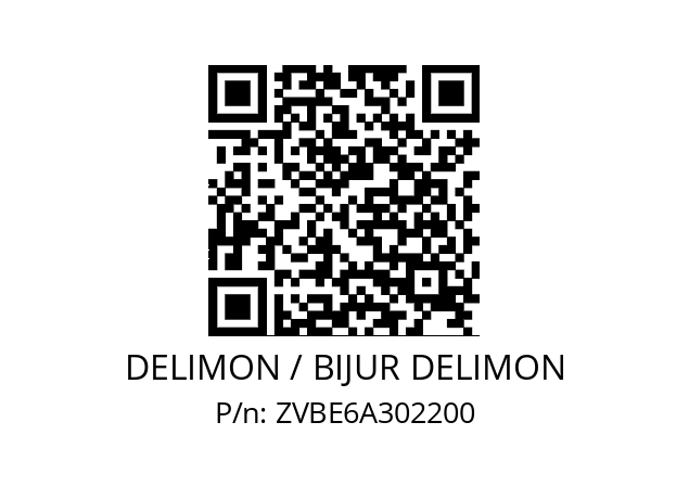   DELIMON / BIJUR DELIMON ZVBE6A302200