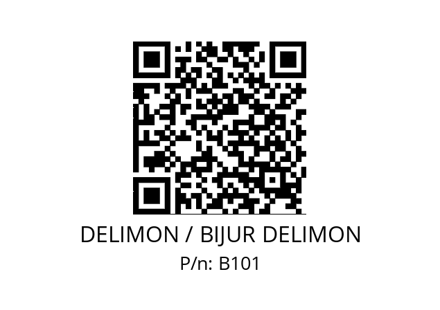   DELIMON / BIJUR DELIMON B101