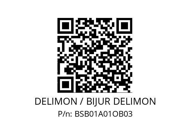   DELIMON / BIJUR DELIMON BSB01A01OB03