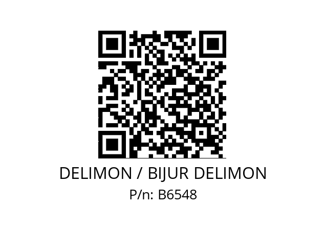   DELIMON / BIJUR DELIMON B6548