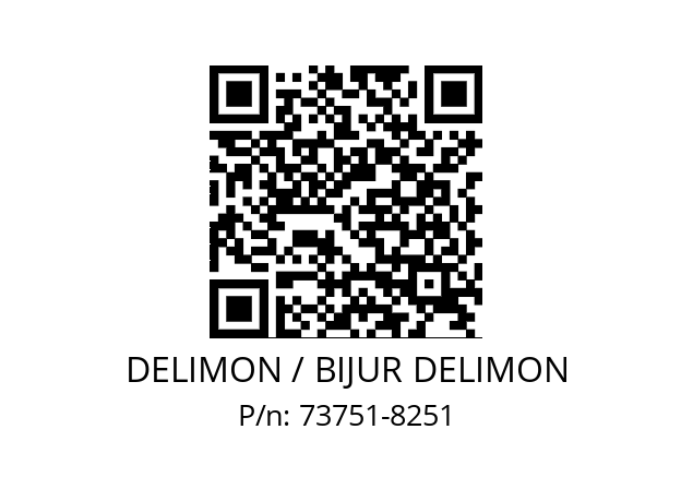   DELIMON / BIJUR DELIMON 73751-8251