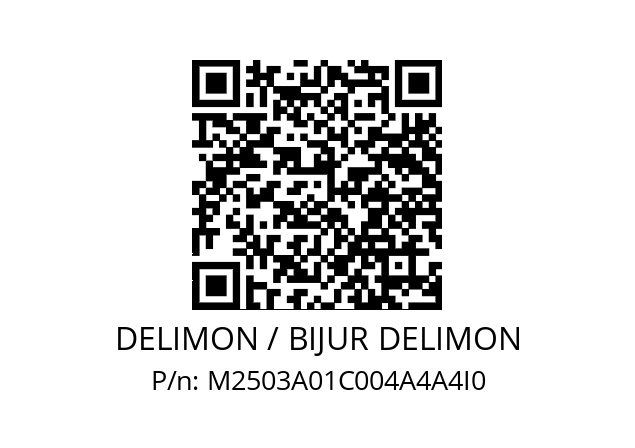   DELIMON / BIJUR DELIMON M2503A01C004A4A4I0