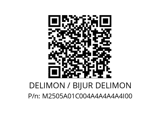   DELIMON / BIJUR DELIMON M2505A01C004A4A4A4A4I00