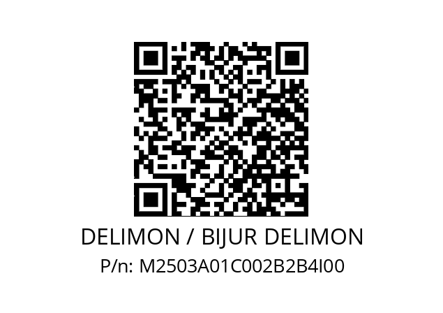   DELIMON / BIJUR DELIMON M2503A01C002B2B4I00