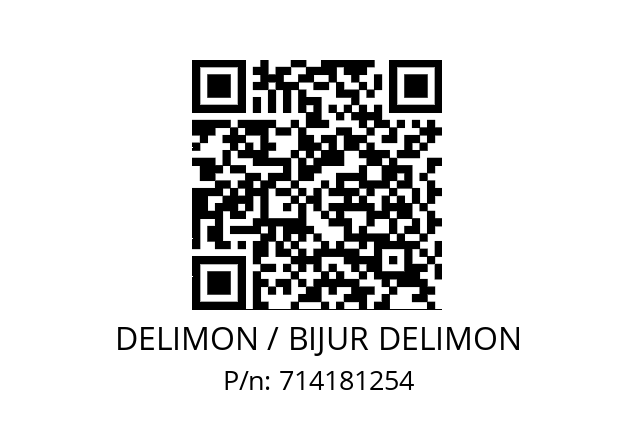   DELIMON / BIJUR DELIMON 714181254