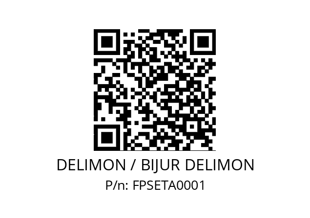   DELIMON / BIJUR DELIMON FPSETA0001