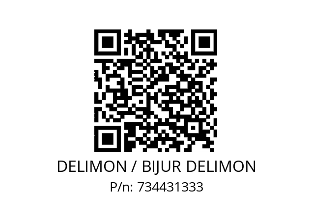   DELIMON / BIJUR DELIMON 734431333