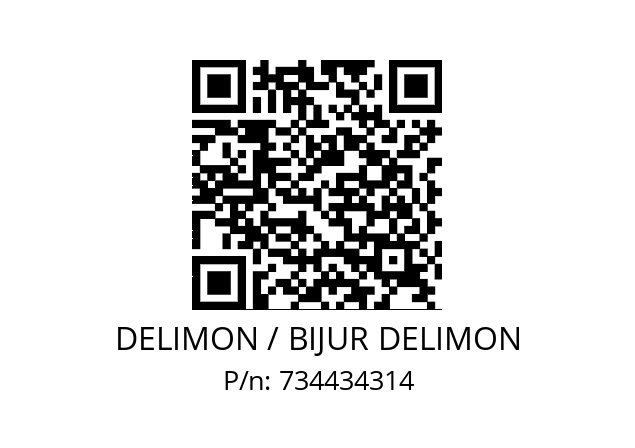   DELIMON / BIJUR DELIMON 734434314