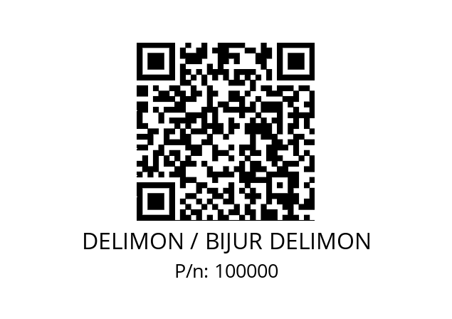   DELIMON / BIJUR DELIMON 100000