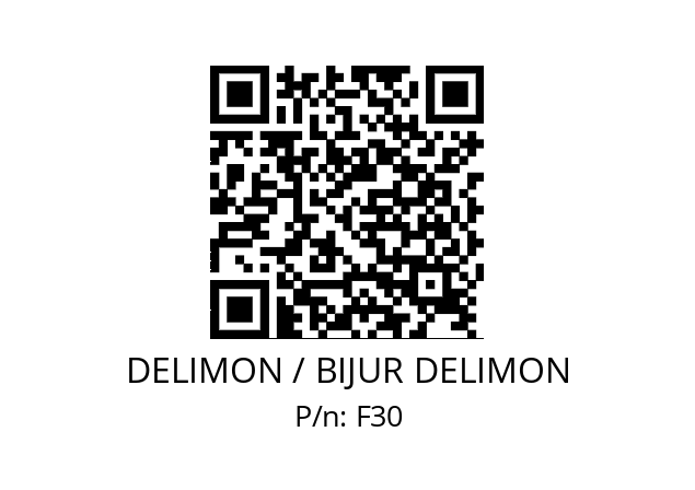   DELIMON / BIJUR DELIMON F30