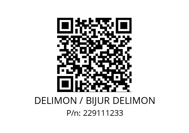   DELIMON / BIJUR DELIMON 229111233