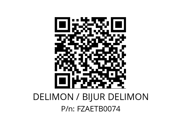   DELIMON / BIJUR DELIMON FZAETB0074