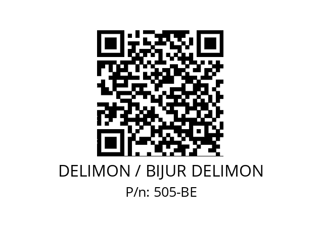   DELIMON / BIJUR DELIMON 505-BE