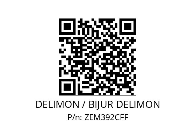   DELIMON / BIJUR DELIMON ZEM392CFF