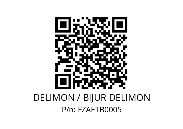   DELIMON / BIJUR DELIMON FZAETB0005