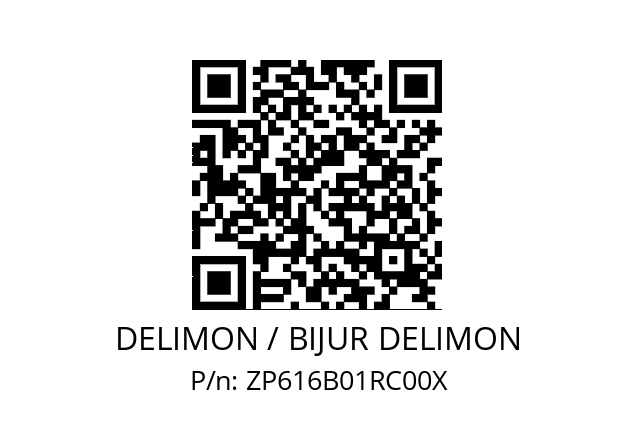   DELIMON / BIJUR DELIMON ZP616B01RC00X