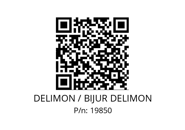   DELIMON / BIJUR DELIMON 19850