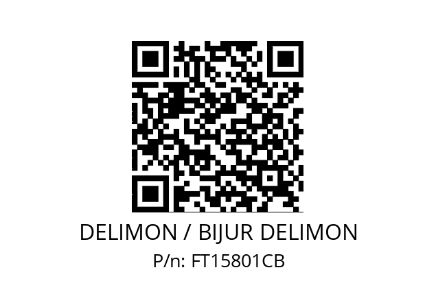   DELIMON / BIJUR DELIMON FT15801CB